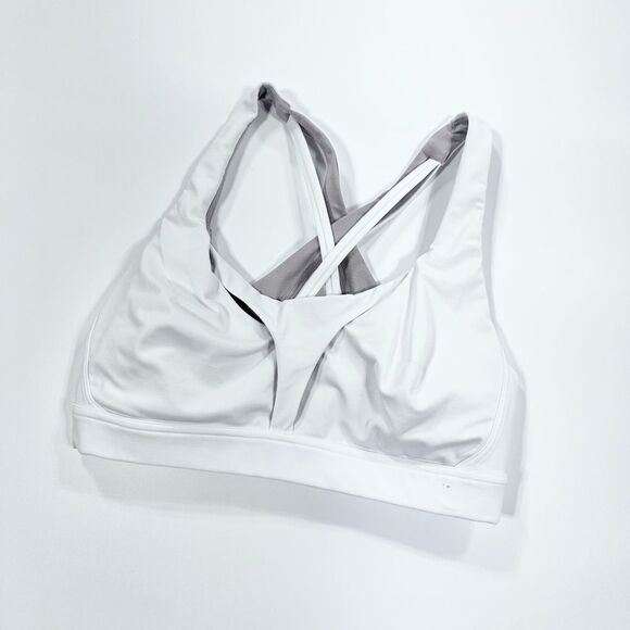 lululemon athletica Other - Lululemon white Stash it All bra 8 C/D